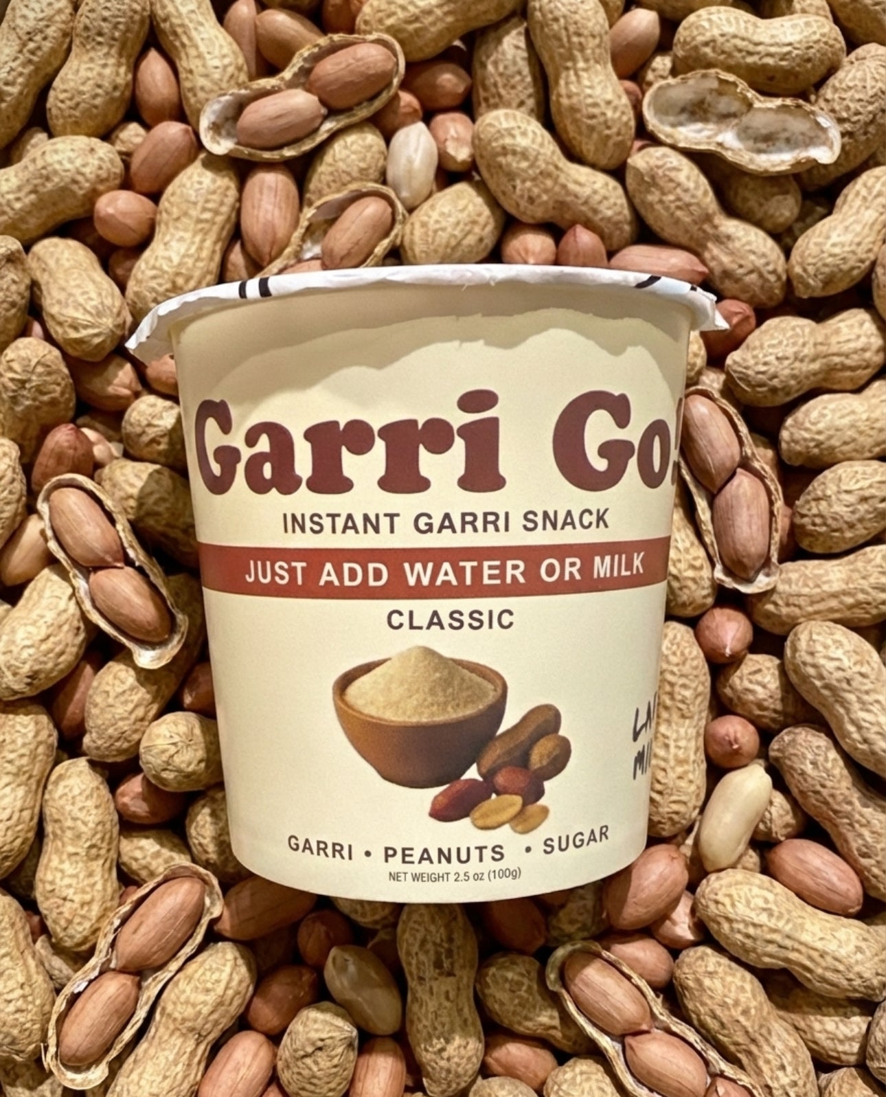 Garri Go! — Instant Garri Snack (Classic)