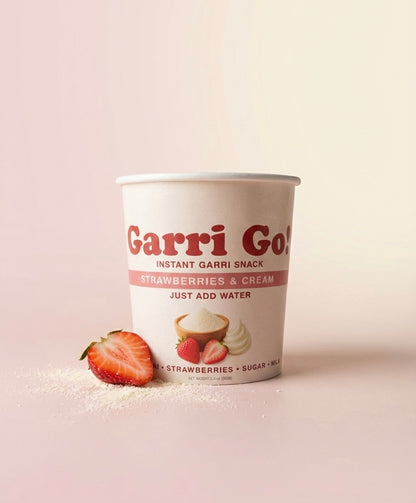 Garri Go! — Instant Garri Snack (Strawberries and Cream)
