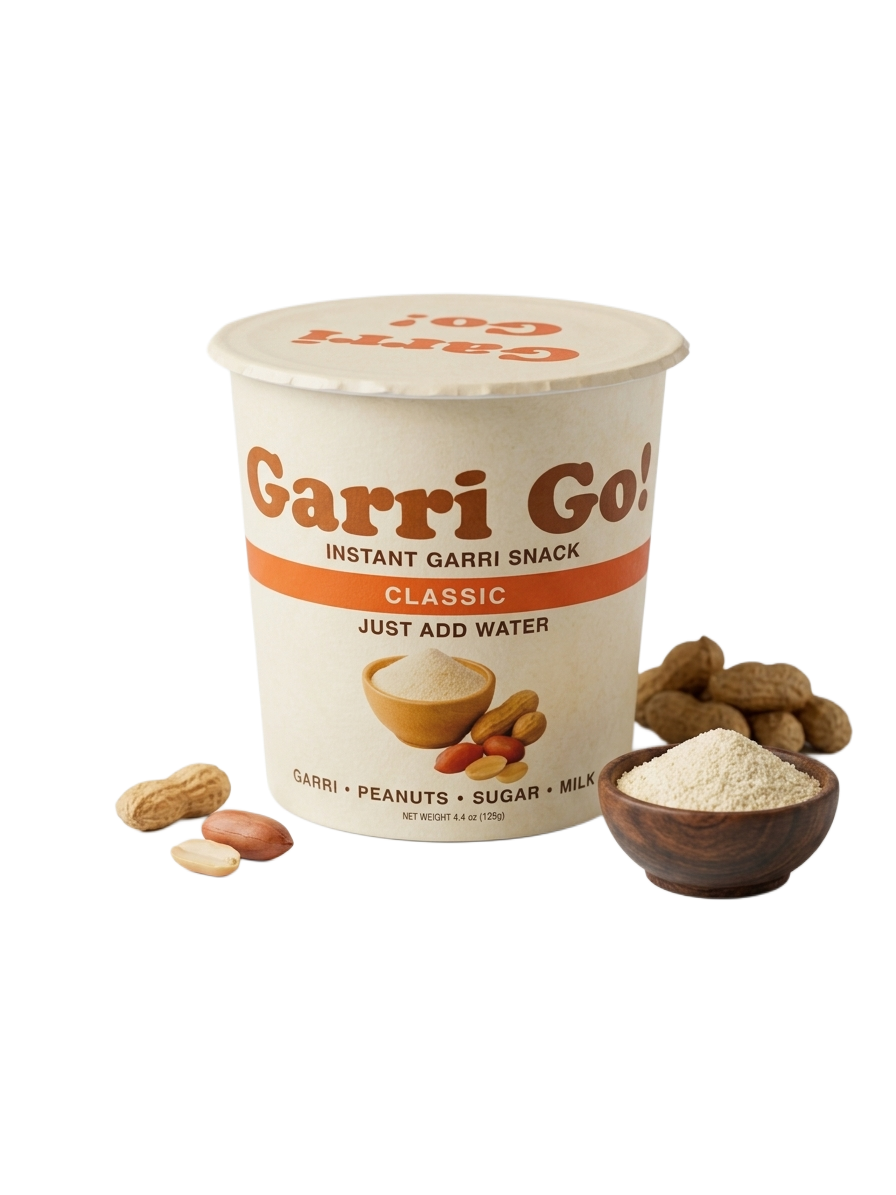 Garri Go! — Instant Garri Snack (Classic)