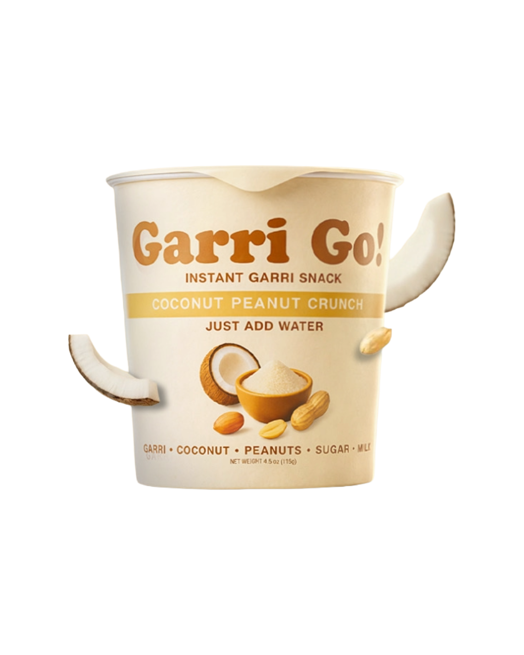 Garri Go! Coconut Peanut Crunch